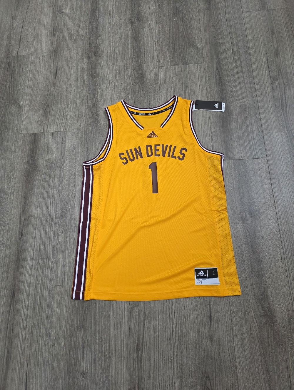 Adidas Arizona State Sun Devils Jersey Mens Size Large